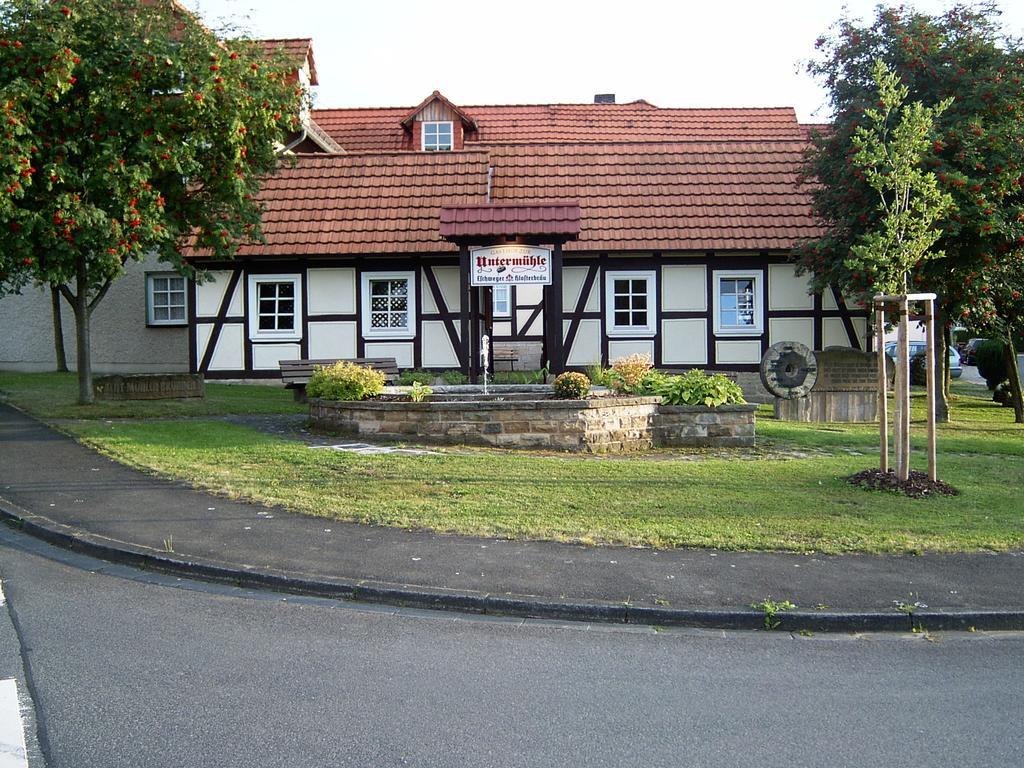 Landgasthof Zur Untermuehle Datterode エクステリア 写真
