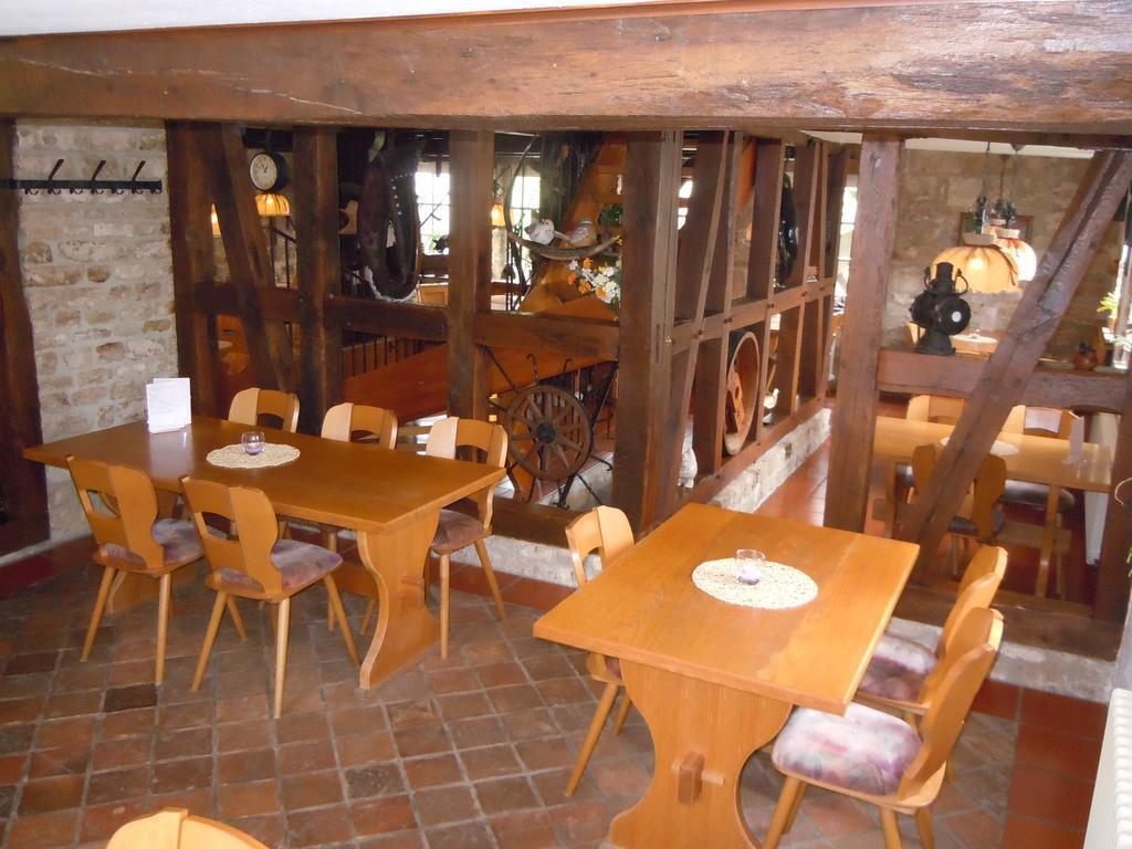 Landgasthof Zur Untermuehle Datterode エクステリア 写真